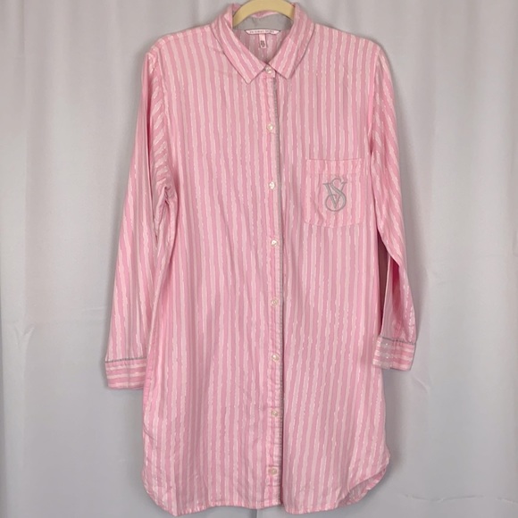 Victoria's Secret Other - Victoria’s Secret Long Sleeve Stripe Pajama Size S
